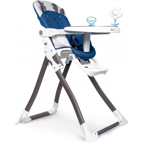 Jídelní židlička Ecotoys Blue