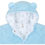 Zimní kabátek New Baby Nice Bear modrý Modrá 80 (9-12m)