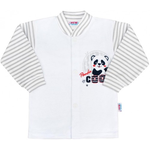 Kojenecký kabátek New Baby Panda Šedá 68 (4-6m)